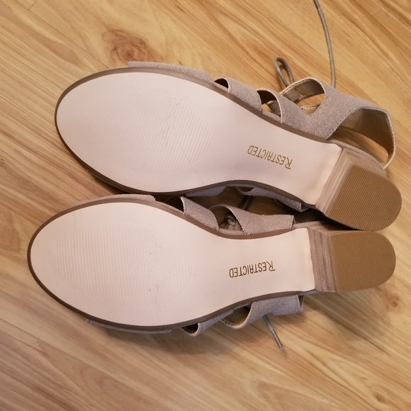 Lace Up Heels - Picture 3 of 3